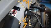 Warnzeichen E-Bike-Akku