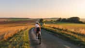 Fahrradfahren auf dem Land vs. in der Stadt