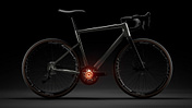 Urtopia Titanium Zero concept e-bike,leuchtender Motor