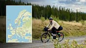 Markus Weinberg European Connection Trail mit dem Gravelbike Karte