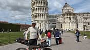 Jonas Deichmann und Josefine Rutkowski auf ihrer Tour Around Europe, Woche 03 in Pisa
