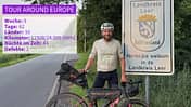 Jonas Deichmann und Josefine Rutkowski Tour Around Europe, Woche 9, Aufmacher