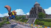 Fliegendes Eichhörnchen am Sacre-Coeur bei neuen Paris-Strecken auf Zwift