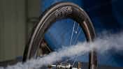 Tune Nano CS im Windtunnel,Laufrad,Rennrad