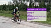 Woche 14 der Tour Around Europe von Jonas Deichmann und Josefine Rutkowski. Titel.