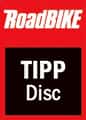 Testsieger-Logo: RoadBIKE Test Tipp Disc Testsieger-Logo: RoadBIKE Test Tipp Disc