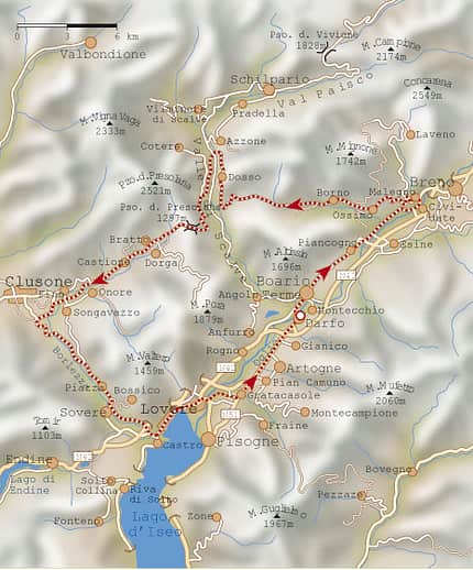 RB Karte Passo Della Presolana RB Karte Passo Della Presolana