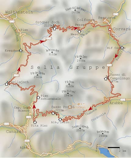 RB Tour Dolomiten: Sella Ronda RB Tour Dolomiten: Sella Ronda