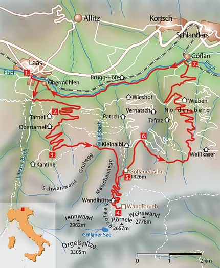 mb Vinschgau Karte mb Vinschgau Karte