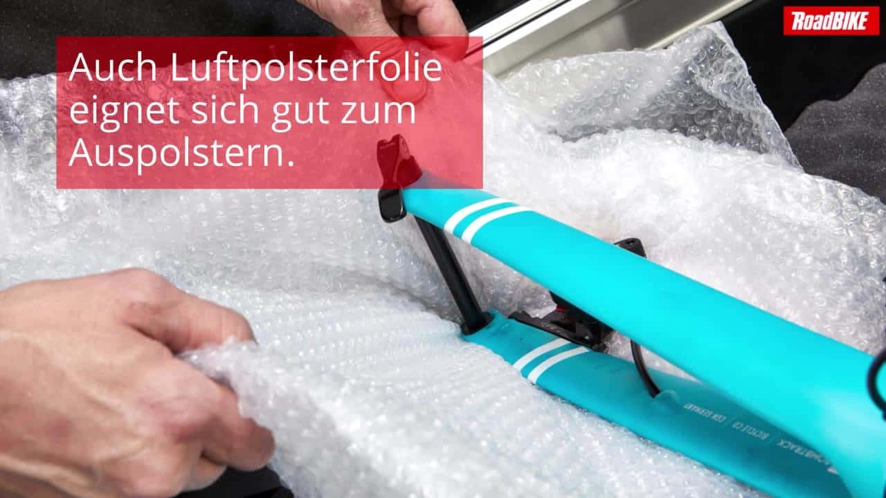 Rennrad verpacken: Die 5 besten Tipps