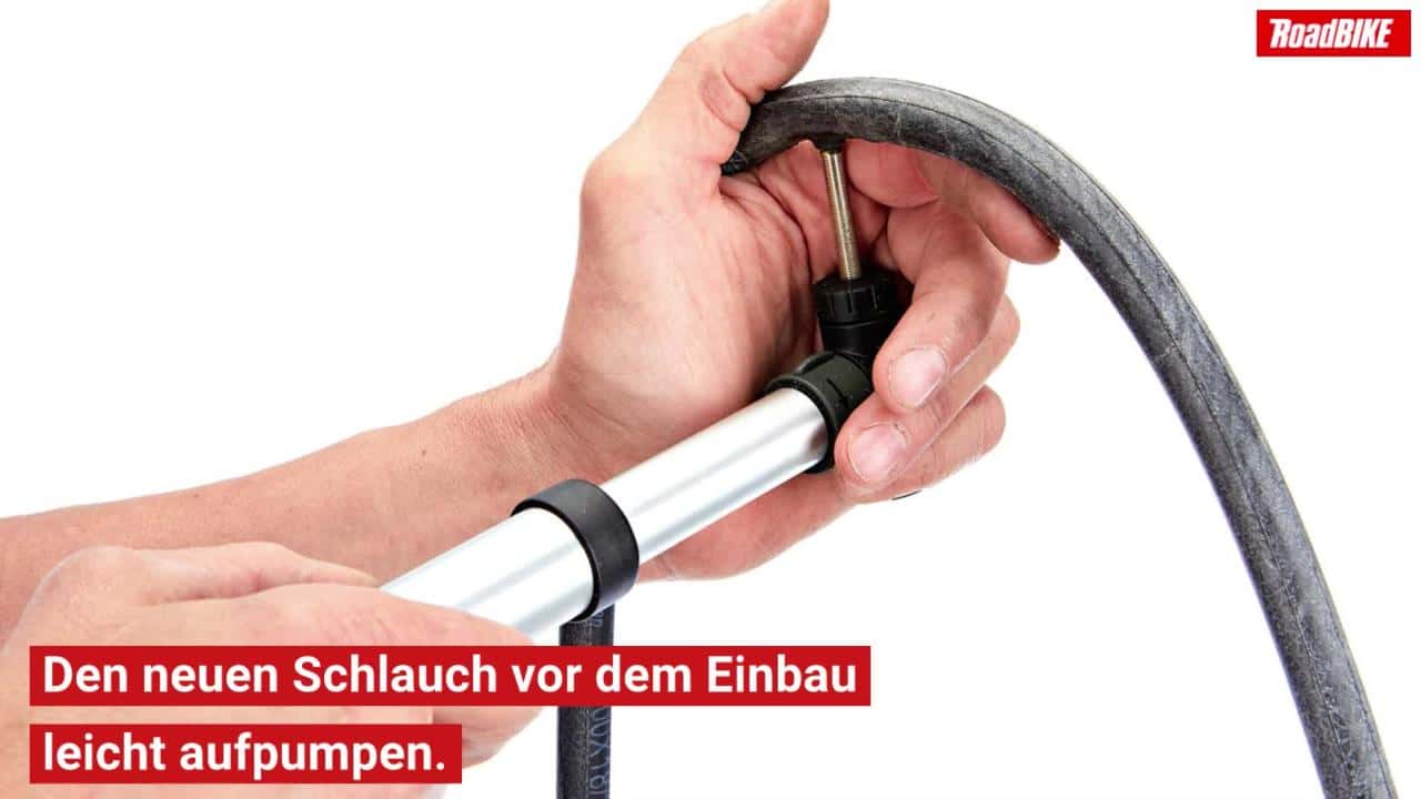 RoadBIKE Werkstatt: Schlauch wechseln RoadBIKE Werkstatt: Schlauch wechseln