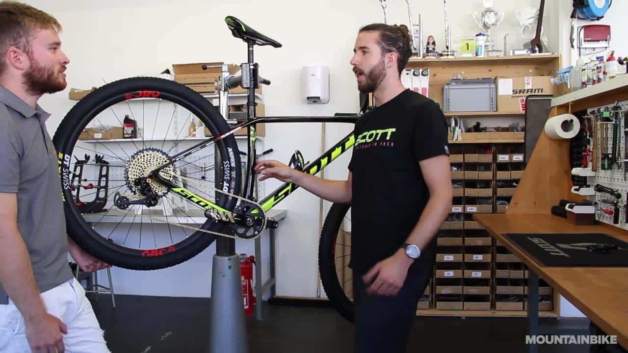 MB YTM Scott SRAM 2019 Kettenblattgroeße Vidoe