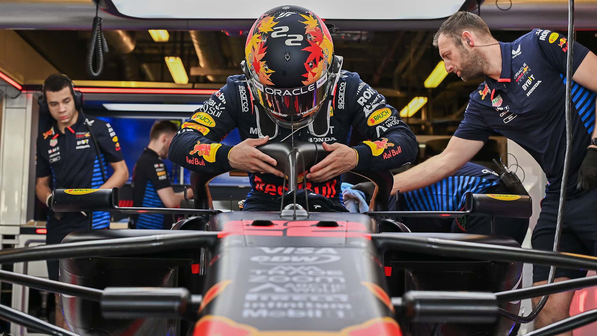 Yuki Tsunoda - Red Bull - Abu Dhabi Test 2024