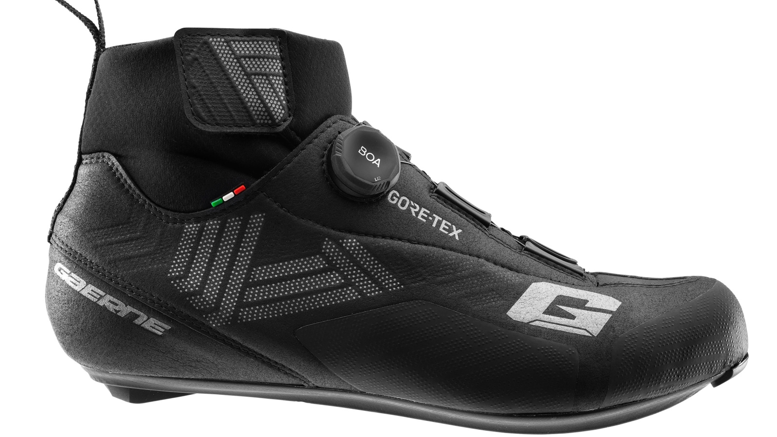 GAERNE ICE-STORM 1.0 GORE-TEX ロードブーツ 46 G.ICE-STORM ROAD 1.0 GORE-TEX BLACK - GAERNE