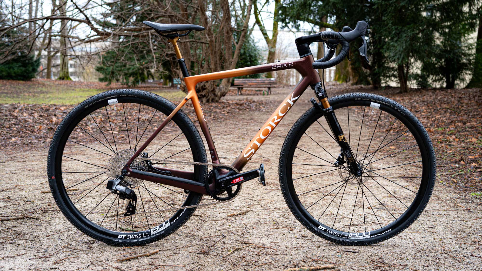 Gravelbike Storck Grix. Pro 2 mit Federgabel und Dropper Post