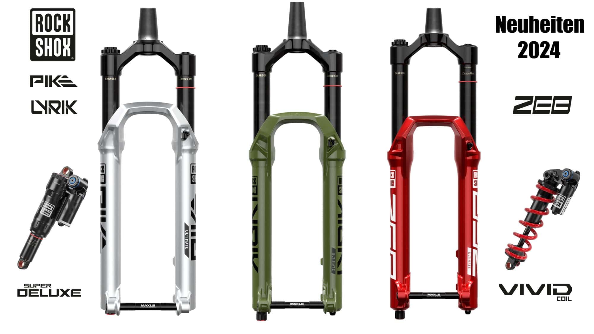 パーツ rock shox pike RockShox PIKE DJ Solo Air Federgabel - 26