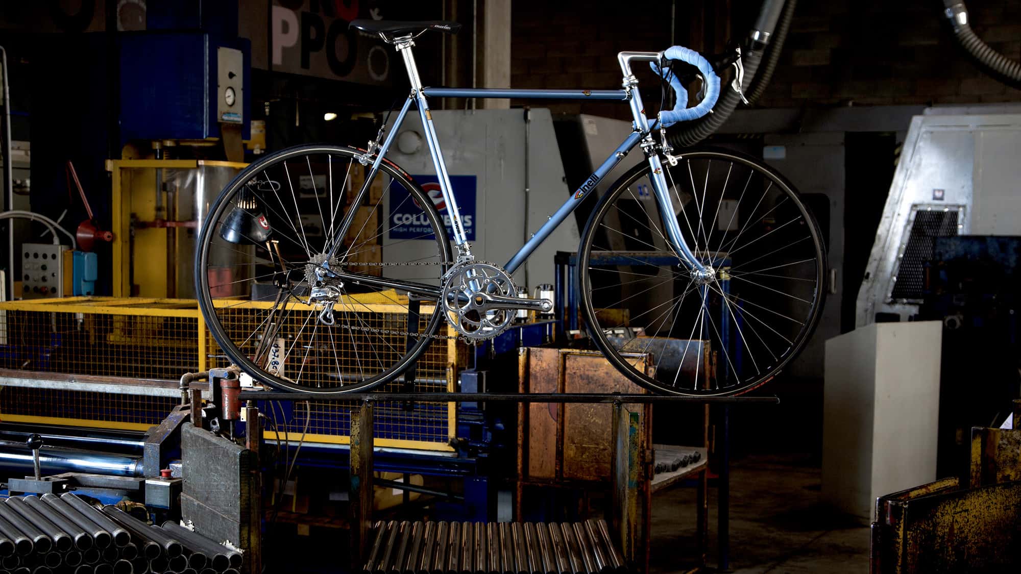Cinelli lsst legendren Stahlrahmen Supercorsa wieder aufleben